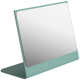 Καθρέπτης Επιτραπέζιος 2015-913 20x10x18cm Matt Turquoise Pam&Co Ανοξείδωτο Ατσάλι