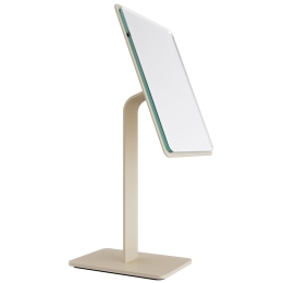 Καθρέπτης Επιτραπέζιος 3019-703 15x15x35cm Matt Ivory Pam&Co Ανοξείδωτο Ατσάλι
