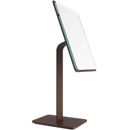 Καθρέπτης Επιτραπέζιος 3019-943 15x15x35cm Matt Wenge Pam&Co Ανοξείδωτο Ατσάλι