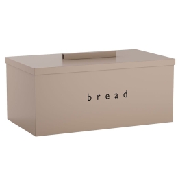 Ψωμιέρα 402216-103 40x22x16cm Matt Beige Pam&Co Ανοξείδωτο Ατσάλι