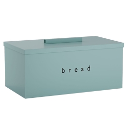 Ψωμιέρα 402216-913 40x22x16cm Matt Turquoise Pam&Co Ανοξείδωτο Ατσάλι