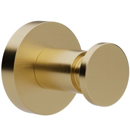 Άγκιστρο Μπάνιου Μονό 12-023 5x5x5cm Brushed Gold Pam&Co Ορείχαλκος