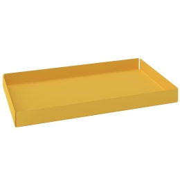 Σαπουνοθήκη 82-603 14x8x1cm Matt Yellow Pam&Co Ανοξείδωτο Ατσάλι