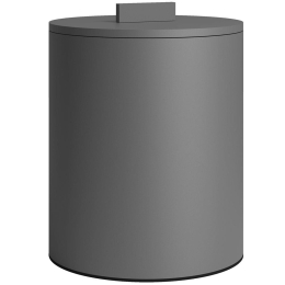 Κάδος Απορριμμάτων 2326-163 Φ20x25cm 6lt Matt Concrete Grey Pam&Co Ανοξείδωτο Ατσάλι