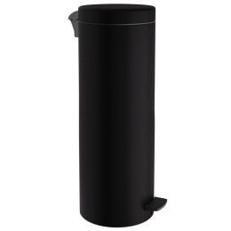 Κάδος Απορριμμάτων Soft Close 2565-403 Φ25x65cm 30lt Matt Black Pam&Co Ανοξείδωτο Ατσάλι