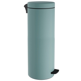 Κάδος Απορριμμάτων Soft Close 2565-913 Φ25x65cm 30lt Matt Turquoise Pam&Co Ανοξείδωτο Ατσάλι