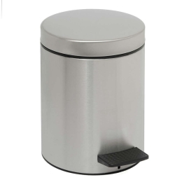 Κάδος Απορριμμάτων 8lt 08-502-011 Brushed Inox Μέταλλο