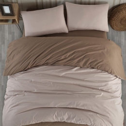 Σεντόνια Next 3195 (Σετ 3τμχ) Beige Nexttoo Ημίδιπλο 175x250cm 100% Βαμβάκι