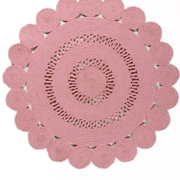 Χαλί Coral 55144-55 Pink Merinos 160X160 Round