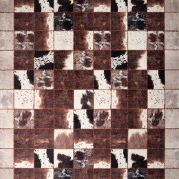 Χαλί Soho 3050-18 Black-White Merinos 140X200cm