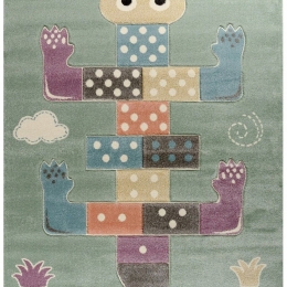 Χαλί Diamond 40016-040 Mint-Multi Merinos 133X190cm