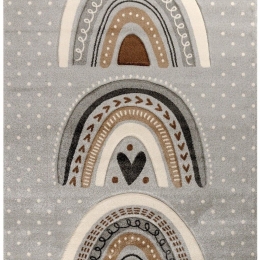 Χαλί Diamond 40083-895 Grey-Multi Merinos 160Χ230cm