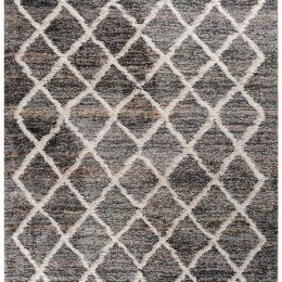 Σετ Χαλιά Κρεβατοκάμαρας 3Τμχ. Dolce 80266-110 Anthracite-Grey Merinos ΣΕΤ (2 67x150 & 67x230) Πολυέστερ