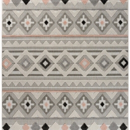 Διάδρομος Tenerife 54098-255 67X... Grey-Pink Merinos 67X
