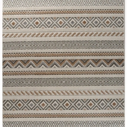 Χαλί Tenerife Round 54102-270 Beige-Grey Merinos 160X160 Round