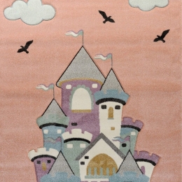 Χαλί Diamond 64046-055 Pink-Multi Merinos 160X230cm