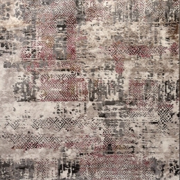 Χαλί Elements 65037-956 Grey-Pink Merinos 200X290cm
