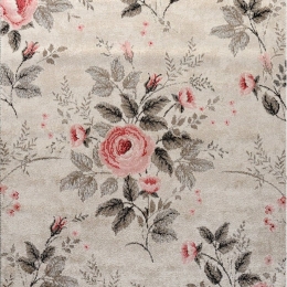 Σετ Χαλιά Κρεβατοκάμαρας 3Τμχ. Salsa 54514-160 Ivory-Pink Merinos ΣΕΤ (2 67x150 & 67x230) Heatset Frize