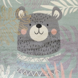Χαλί Sound 62411-040 Mint-Multi Merinos 133X190cm