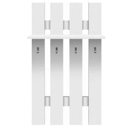Κρεμάστρα Τοίχου Top Mix Λευκό TO-TOPWIE80W 80x100εκ. Mdf