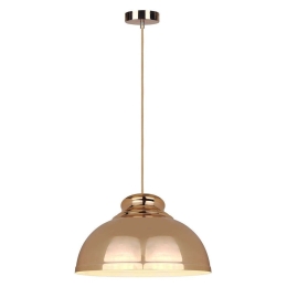 Φωτιστικό Οροφής DD-MA-0249 1xΕ27 40W Φ35cm 150cm Copper Aidonitsa
