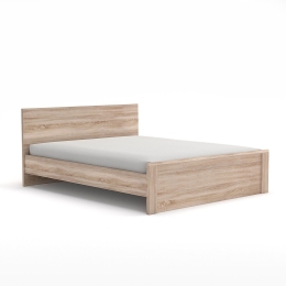 Κρεβάτι Norton Ημίδιπλο 145x205x85cm TO-NORT140 140x200cm Sonoma Ημίδιπλο