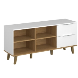 Μπουφές Neptune TO-NEPTUNE2S134 134x40x61cm White-Sonoma