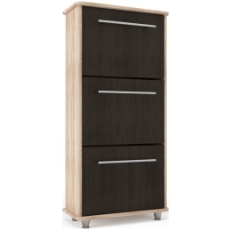 Παπουτσοθήκη Niag580 SO-NIAG5803DS 58x26.5x132cm Wenge-Sonoma