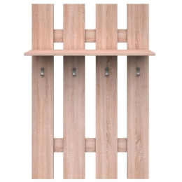 Κρεμάστρα Wie TO-WIE80 80x23x100cm Sonoma Aidonitsa Μοριοσανίδα, Μελαμίνη