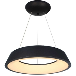Φωτιστικό Οροφής DD-LM-0014 Φ49x120cm Led 5280lm 48W 3000K Black Aidonitsa
