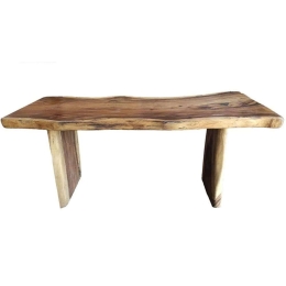 Τραπέζι Raw O-RAS21 200x70x80cm Brown Ξύλο