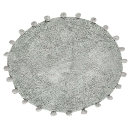 Πατάκι Μπάνιου Fontana 22 Grey Kentia 60X60 60x60cm 100% Βαμβάκι