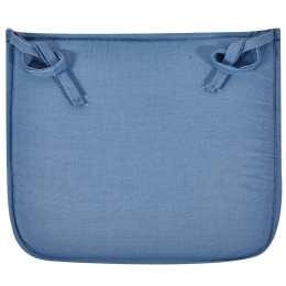 Μαξιλάρι Καρέκλας Foam Pl 19 Blue Kentia 40Χ40 40x40cm Πολυέστερ
