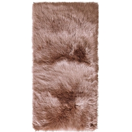 Runner Γούνινο Mario 26 Beige Kentia 50x240 Ακρυλικό-Πολυέστερ