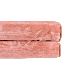 Κουβέρτα Notte 18 Salmon Pink Kentia King Size 260x240cm Πολυέστερ