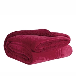 Κουβερτοπάπλωμα Notturno 1840 Bordeaux Kentia Μονό 160x220cm Silicon Fiber