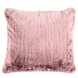 Μαξιλαροθήκη Διακοσμητική Γούνινη Major 20 Salmon Pink Kentia 50Χ50 Πολυέστερ