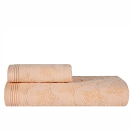 Πετσέτα Βρεφική Atlas 18 Peach Kentia Προσώπου 40x60cm 100% Βαμβάκι