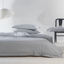 Σεντόνια Regina 22 (Σετ 4τμχ) Grey Kentia King Size 270x270cm 100% Βαμβακοσατέν