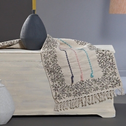 Runner Casa 230 Beige Kentia 45X150 100% Βαμβάκι