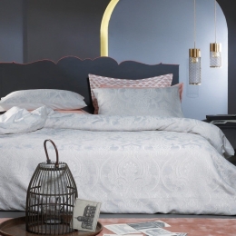 Παπλωματοθήκη Celine (Σετ 3τμχ) Ecru Kentia Υπέρδιπλο 220x240cm Βαμβάκι-Πολυέστερ
