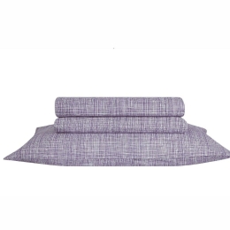 Σεντόνι Colton 35 Purple Kentia King Size 260x270cm 100% Βαμβάκι