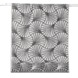Πετσέτα Daphne 24 Grey Kentia Προσώπου 50x100cm 100% Βαμβάκι