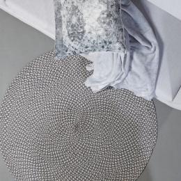 Χαλί Isla Grey Kentia 120X120cm Round