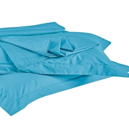 Σεντόνι True Col 1443 Με Λάστιχο Petrol Kentia Υπέρδιπλο 160x200cm 100% Πενιέ Βαμβάκι