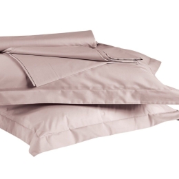 Σεντόνι True Col 1513 Με Λάστιχο Brown Kentia Διπλό 140x200cm 100% Πενιέ Βαμβάκι