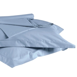 Σεντόνι True Col 07A Coral Blue Kentia King Size 280x270cm 100% Πενιέ Βαμβάκι