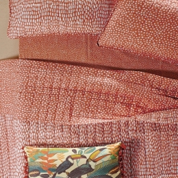 Κουβερλί Nomade 06 Terracotta Kentia Μονό 160x240cm Microfiber-Polyester