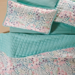Κουβερλί Sandy 10 Veraman-Purple Kentia Υπέρδιπλο 240x220cm Microfiber-Polyester