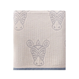 Κουβέρτα Βρεφική Benny 26 Beige Kentia Αγκαλιάς 70x100cm 100% Βαμβάκι